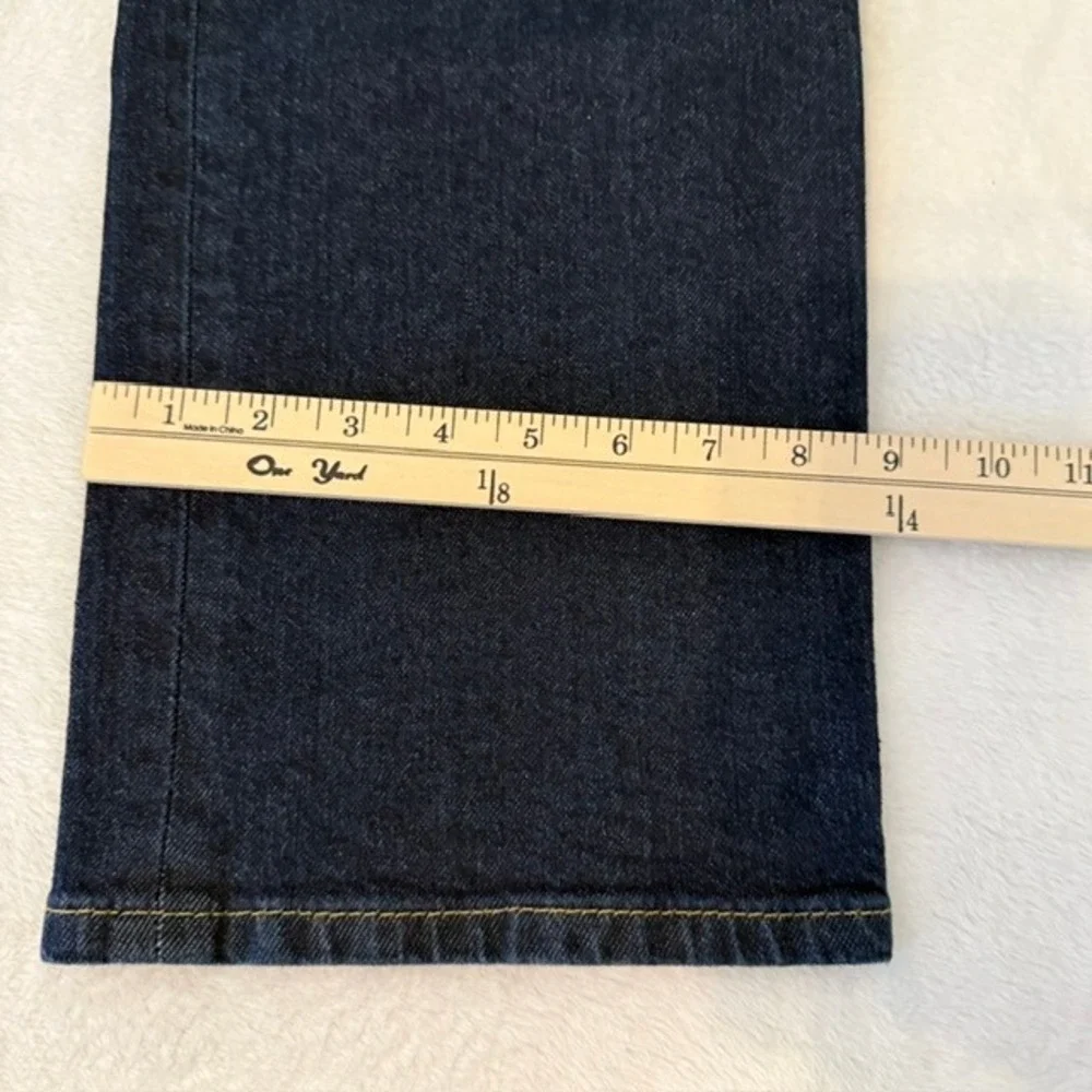 NWT Levi's 514 Straight Fit Jeans 2-Way Comfort Stretch Dark Wash 36x30